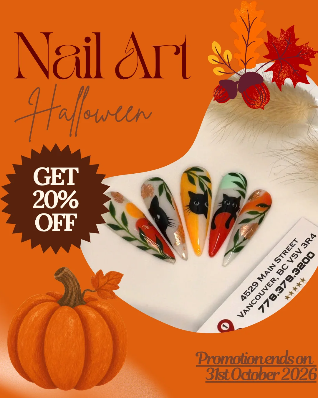 Halloween Nail Art – 20% off