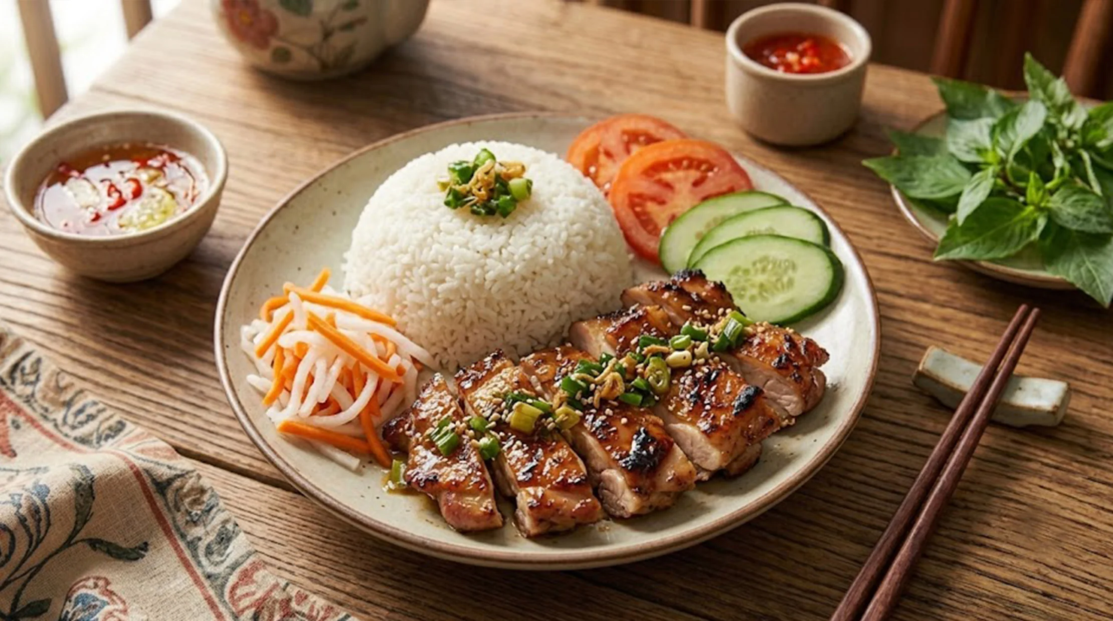 Lemongrass Chicken on Rice