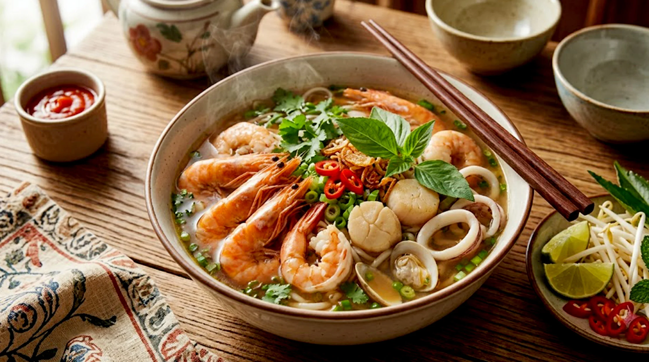 Seafood Noodle Soup